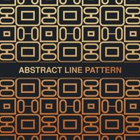 elegant dark and gold geometric pattern background vector