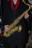 saxofonista, saxofonista foto