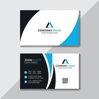 Corporate Creative Modern Stylish Business Card Design Template Free Vector