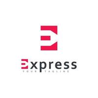 Modern Express vector logo design, Arrow business logo icon design template