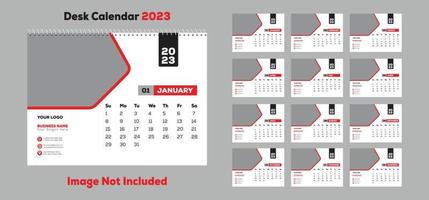 desk calendar design 2023