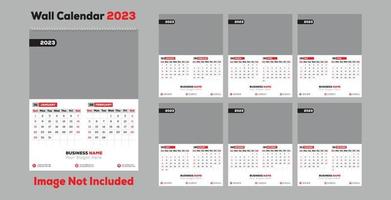 2023 calendar design. Week starts on Sunday. 2023. Calendar design.