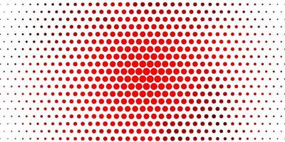 Light Orange vector layout with circles.