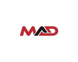 Letter MAD Modern Logo Icon Design Concept Vector illustration.