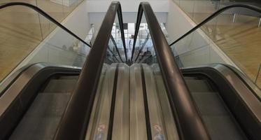 Closeup on a Escalator photo