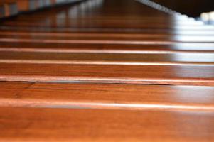 Closeup on a xylophone photo