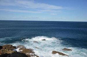 The Mediterranean sea after the storm photo