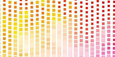 Light Orange vector background in polygonal style.