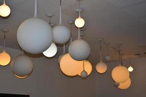 Vintage indoor Lighting system photo