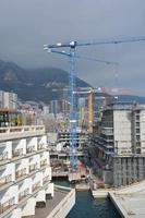 Construction site, Monaco, February 15. 2022 photo