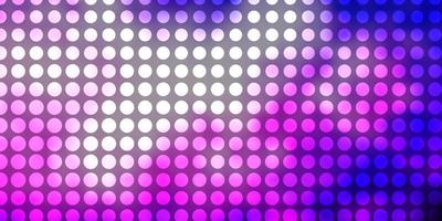 Light Purple vector layout with circles.