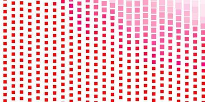 Light Red vector layout with lines, rectangles.