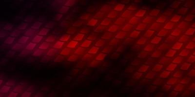 Dark Red vector template with rectangles.