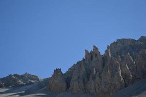 las montañas entre francia e italia foto