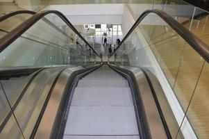 Closeup on a Escalator photo