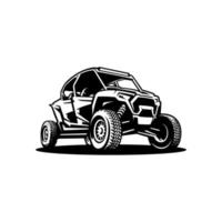 vector de ilustración de vehículo buggy utv