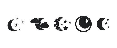 Moon Icon Designs  Free Vector Graphics, Icons, PNG, PSD & SVG