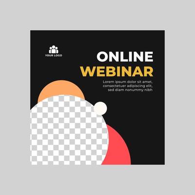 Online Webinar Social Media Post