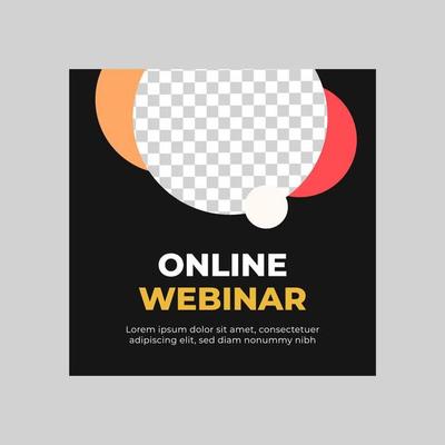 Online Webinar Social Media Post