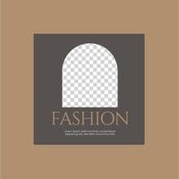 Fashion Sale Social Media Post vector