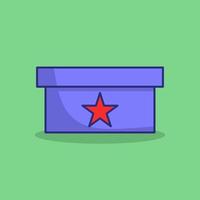 Vector illustration of premium multi-purpose storage box