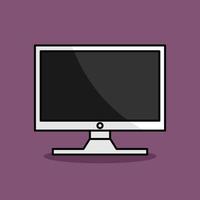 Vector illustration of premium computer screen