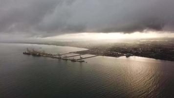luchtfoto zeehaven noord butterworth containerterminal nbct video
