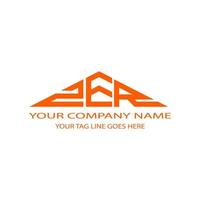 ZER letter logo creative design with vector graphic