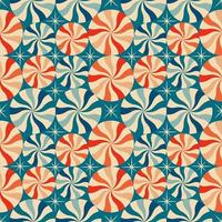 Christmas New Year seamless pattern with sweets. vector