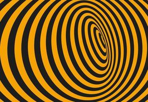 Optical Tunnel Illusion. Retro Psychedelic groove Background . vector