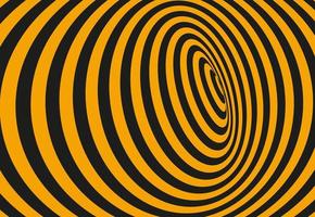 Optical Tunnel Illusion. Retro Psychedelic groove Background . vector