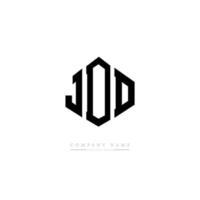JDD letter logo design with polygon shape. JDD polygon and cube shape logo design. JDD hexagon vector logo template white and black colors. JDD monogram, business and real estate logo.