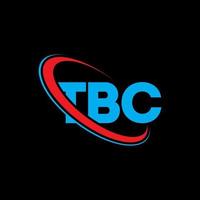 TBC logo. TBC letter. TBC letter logo design. Initials TBC logo linked with circle and uppercase monogram logo. TBC typography for technology, business and real estate brand. vector