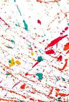 Abstract background and texture colorful of water color splash photo