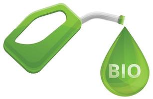 Biofuel concept cartoon vector