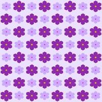 Seamless abstract simple floral pattern. Violet tone of color vector background. Paper, cloth, fabric, cloth, dress, napkin, cover, bed, printing, or wrap.