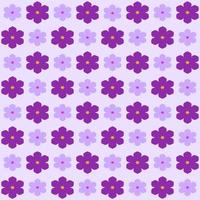 Seamless abstract simple floral pattern. Violet tone of color vector background. Paper, cloth, fabric, cloth, dress, napkin, cover, bed, printing, or wrap.