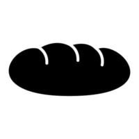 Baguette Glyph Icon vector