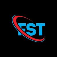 logotipo de primera. primera letra. diseño de logotipo de letra fst. logotipo de iniciales fst vinculado con círculo y logotipo de monograma en mayúsculas. primera tipografía para tecnología, negocios y marca inmobiliaria. vector