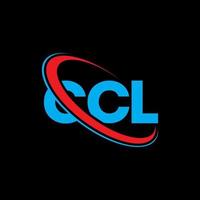 logotipo de CCL. letra CCL. diseño del logotipo de la letra ccl. logotipo de iniciales ccl vinculado con círculo y logotipo de monograma en mayúsculas. tipografía ccl para tecnología, negocios y marca inmobiliaria. vector