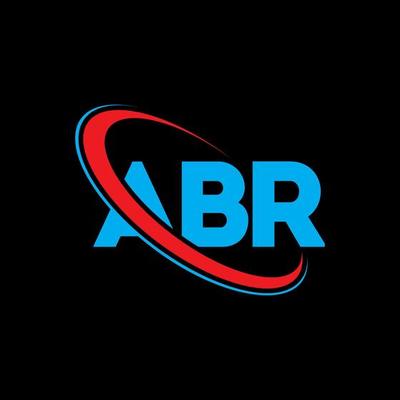 ABR logo. ABR letter. ABR letter logo design. Intitials ABR logo linked with circle and uppercase monogram logo. ABR typography for technology, business and real estate brand.