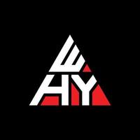 WHY triangle letter logo design with triangle shape. WHY triangle logo design monogram. WHY triangle vector logo template with red color. WHY triangular logo Simple, Elegant, and Luxurious Logo. WHY