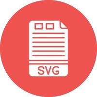 SVG Glyph Circle Background Icon vector