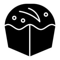 Brioche Glyph Icon vector