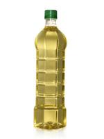 A bottle of Palm kernel Cooking Oil, isolated on white background photo