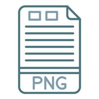 PNG Line Two Color Icon vector