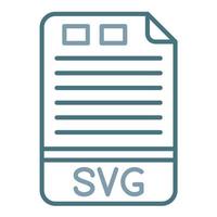 SVG Line Two Color Icon vector