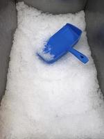 Ice scoop and Ice in Ice Bucket photo
