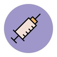 Trendy Injection Concepts vector