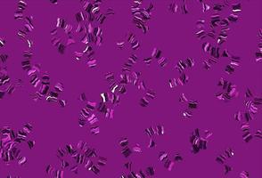 Light Pink vector template with crystals, circles, squares.